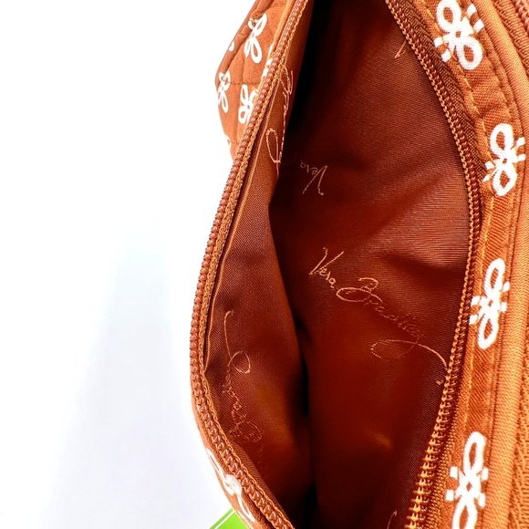 Vera Bradley University of Texas Front Zip Wristlet - Picture 8 of 16